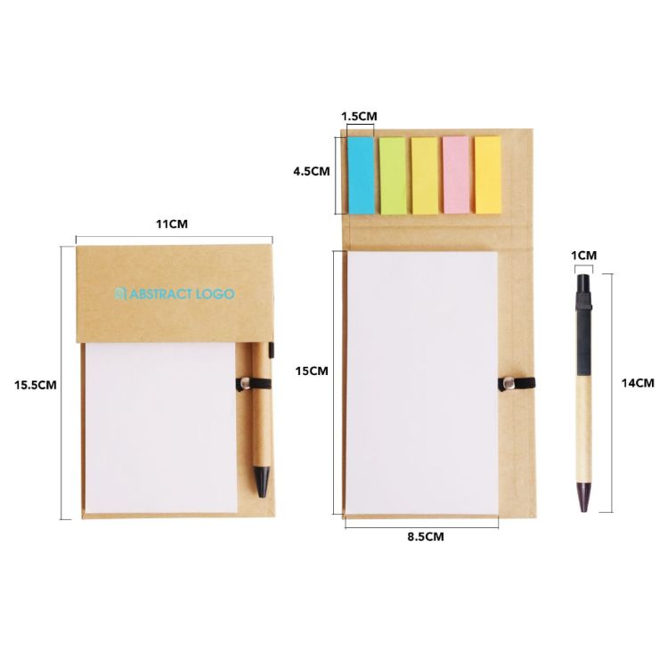 Picture of Memo Pad with Ballpoint Pen