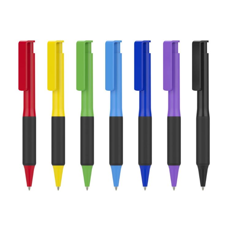 Picture of Soft Grip Pen - Colour Barrel