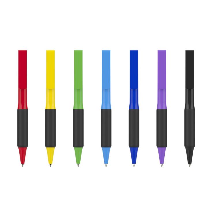 Picture of Soft Grip Pen - Colour Barrel