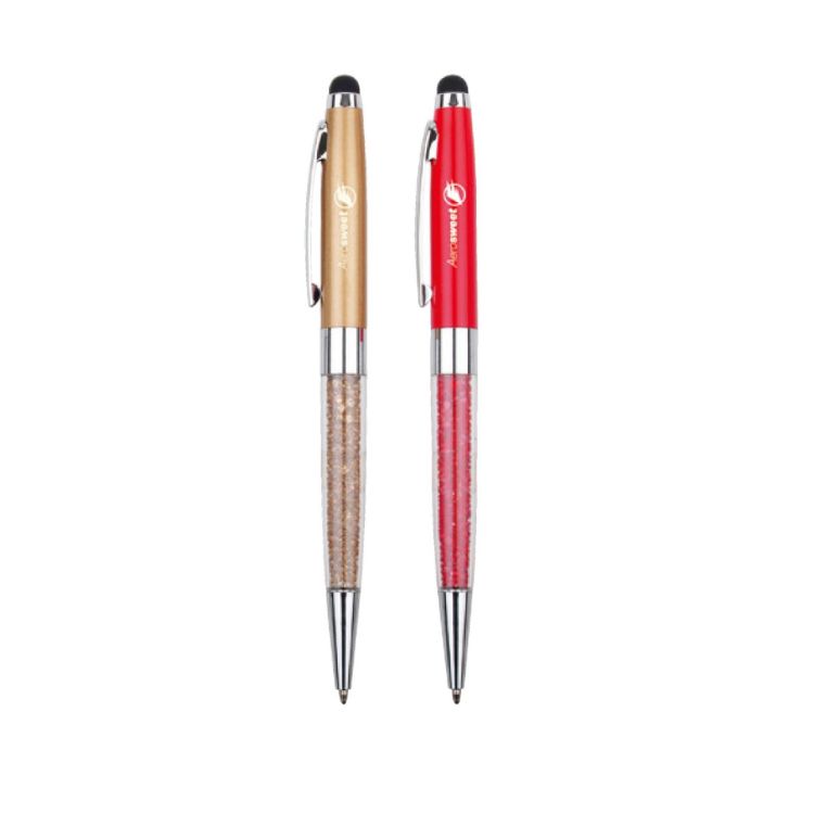 Picture of 2 in 1 Crystal Stylus Pen