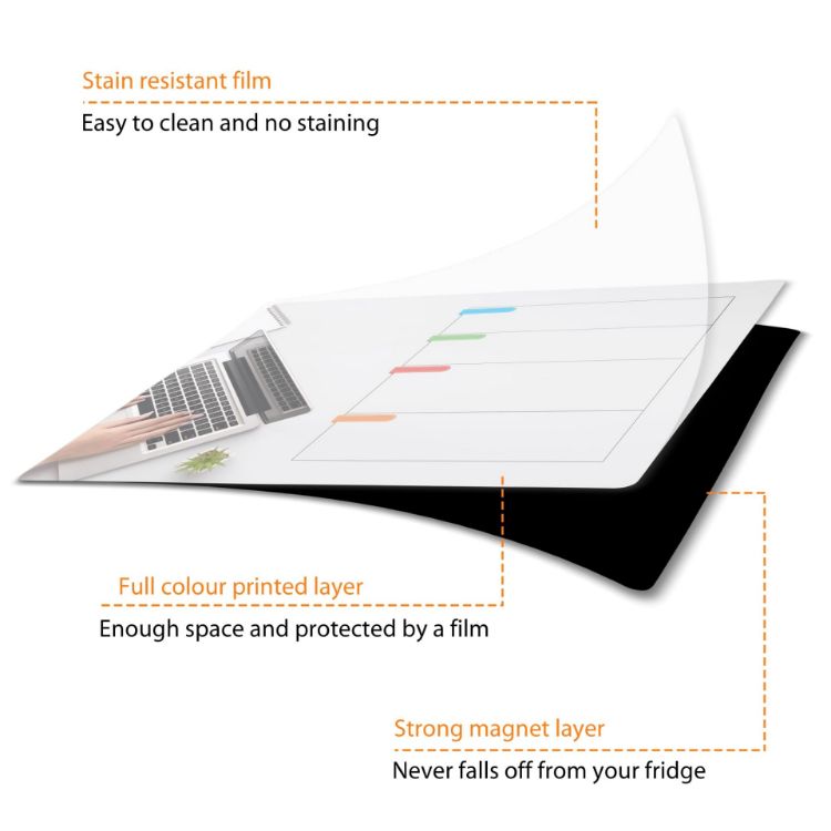 Picture of Erasable Magnetic Calendar Planner