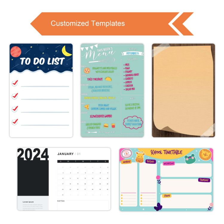 Picture of Erasable Magnetic Calendar Planner