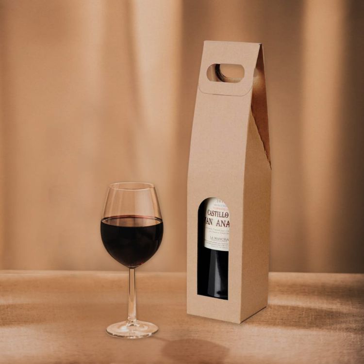 Picture of Single Bottle Portable Wine Box