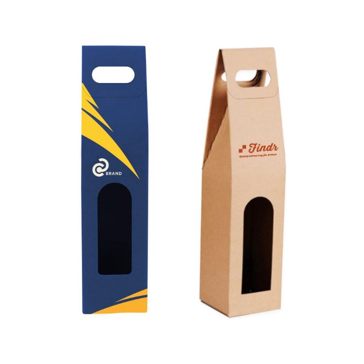 Picture of Single Bottle Portable Wine Box