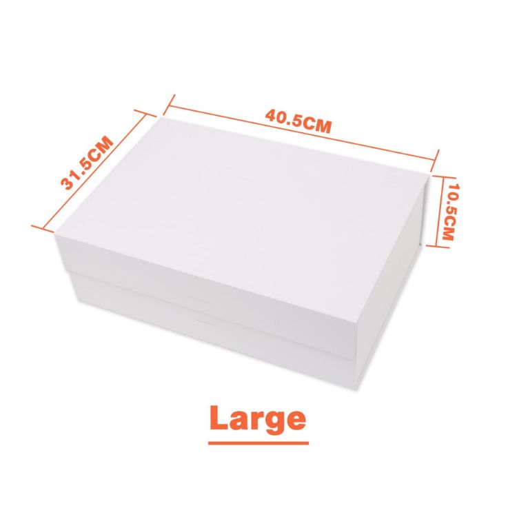 Picture of Large Foldable Magnetic Box with Ribbon