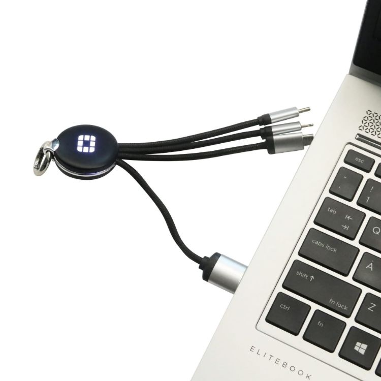 Picture of Round Shaped Light Up Charging Cable