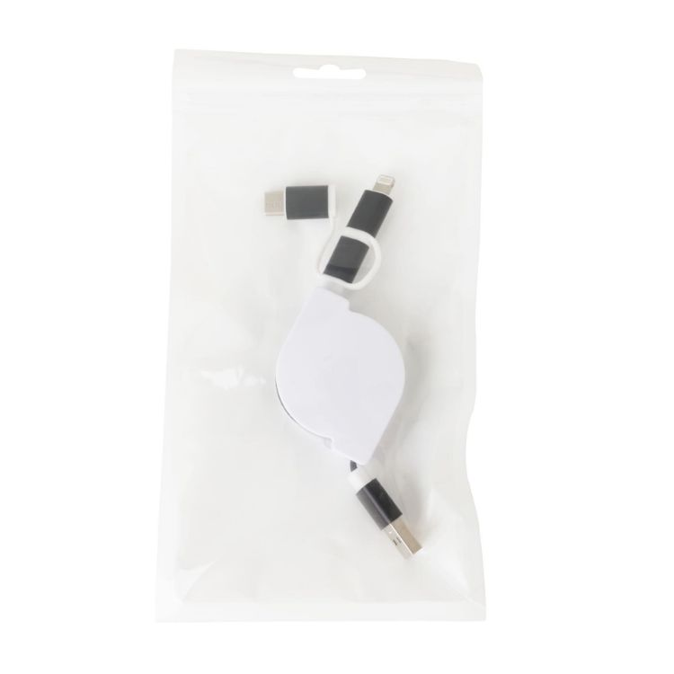 Picture of 3-In-1 ABS Retractable Charging Cable
