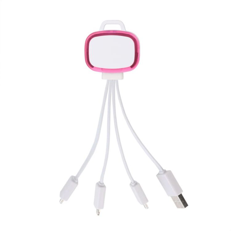 Picture of LED Charging Cable with Multiple Connectors