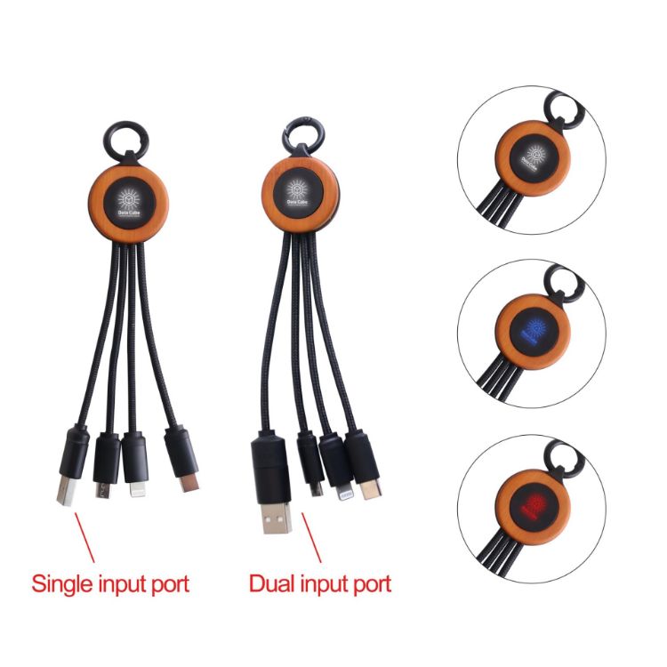 Picture of Light Up Charging Cable - Round Shape