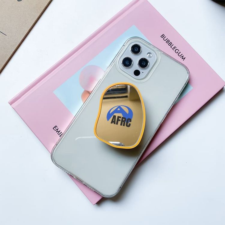 Picture of Custom Shaped Mirror Phone Pop Holder