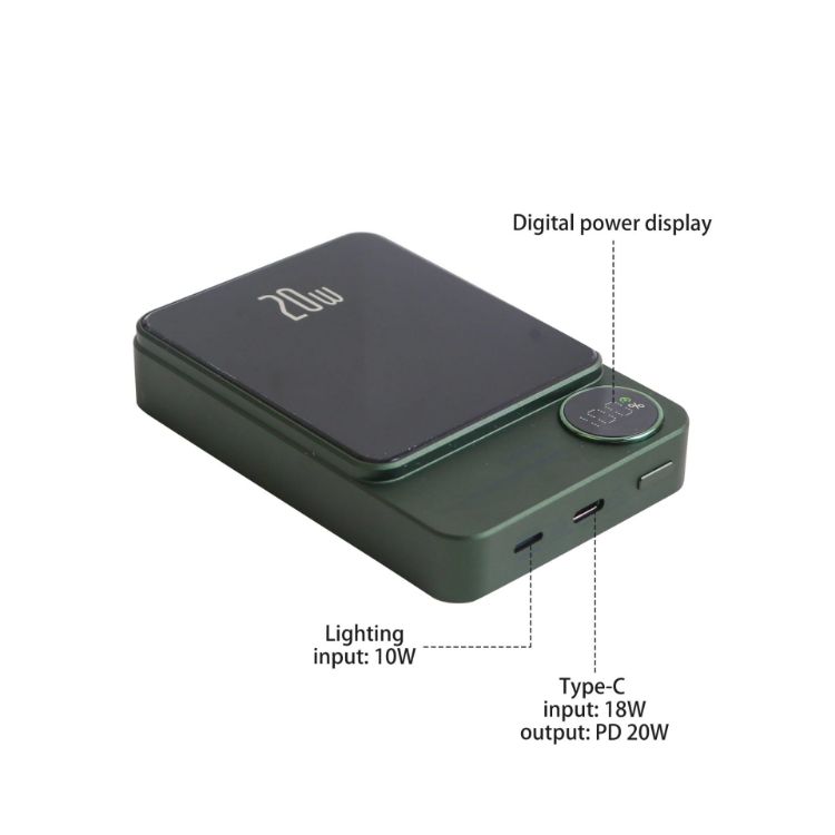 Picture of 10000mAh Magnetic Wireless Power Bank