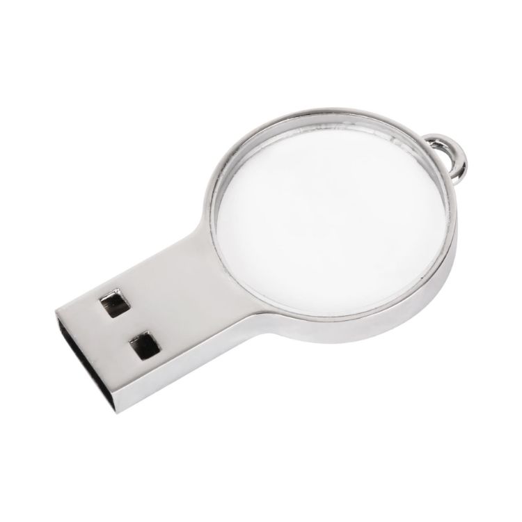 Picture of Mini Round Crystal Flash Drive