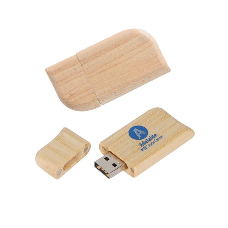 Picture of Wooden Butterfly Flash Drive