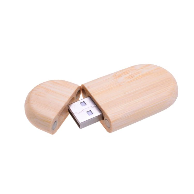 Picture of Oblong Wood Flash Drive