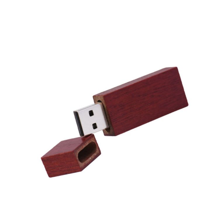 Picture of Rectangle Wooden Flash Drive