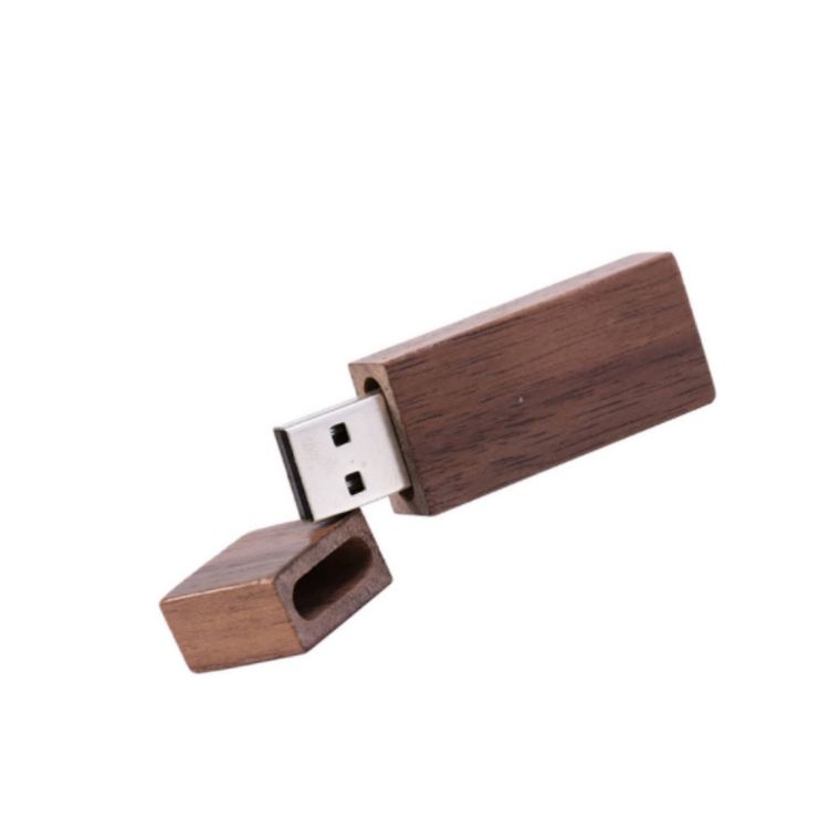 Picture of Rectangle Wooden Flash Drive