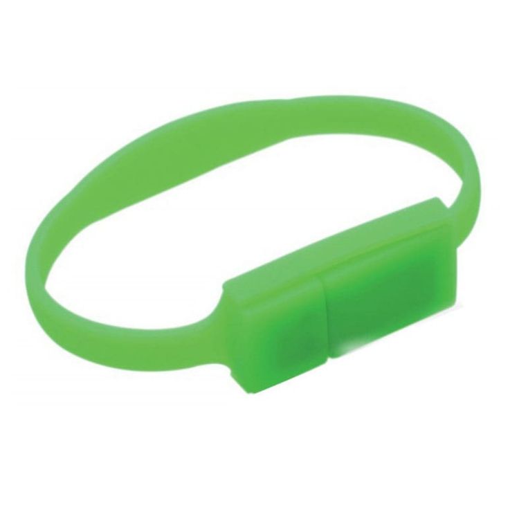 Picture of Slim Silicone Wristband Flash Drive