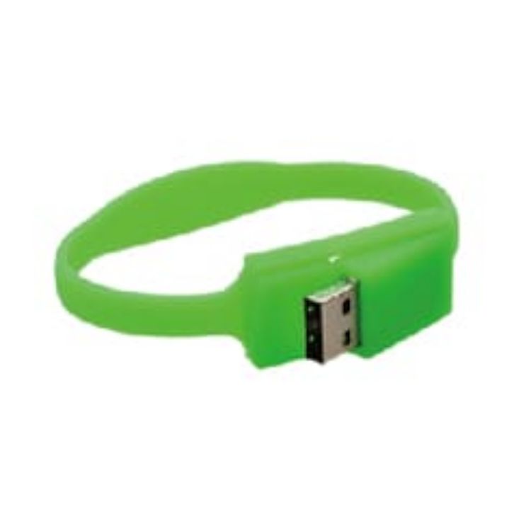 Picture of Slim Silicone Wristband Flash Drive