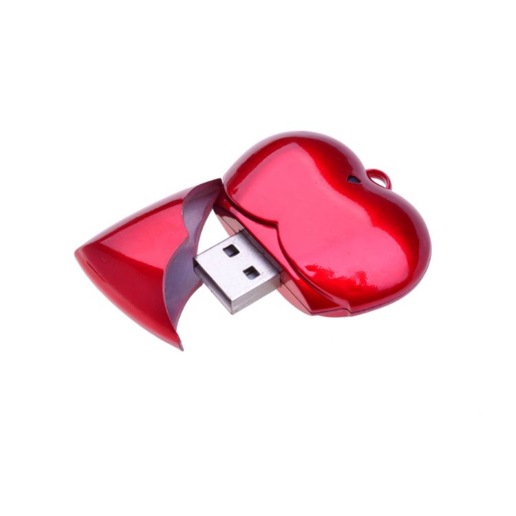 Picture of Heart shaped USB Flash drive