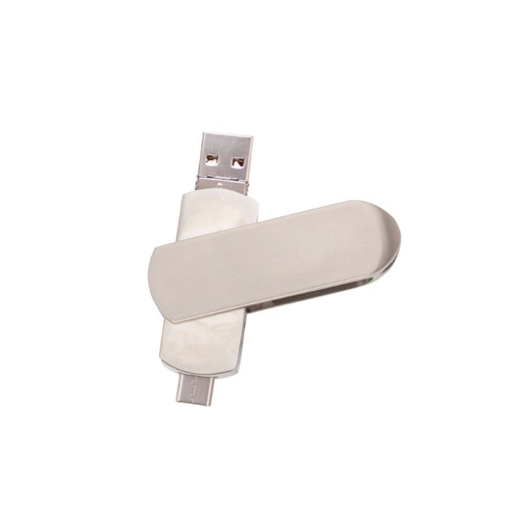 Picture of Double-end Metal Type C Flash Drive