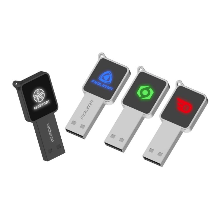 Picture of Square Lighting Logo Flash Drive