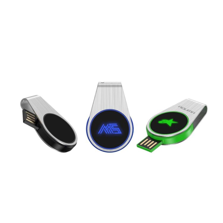 Picture of Swivel Lighting Logo Flash Drive