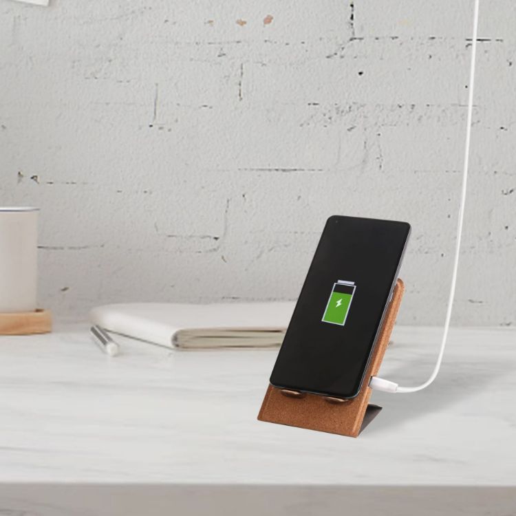 Picture of 10W Stand Cork Wireless Charger