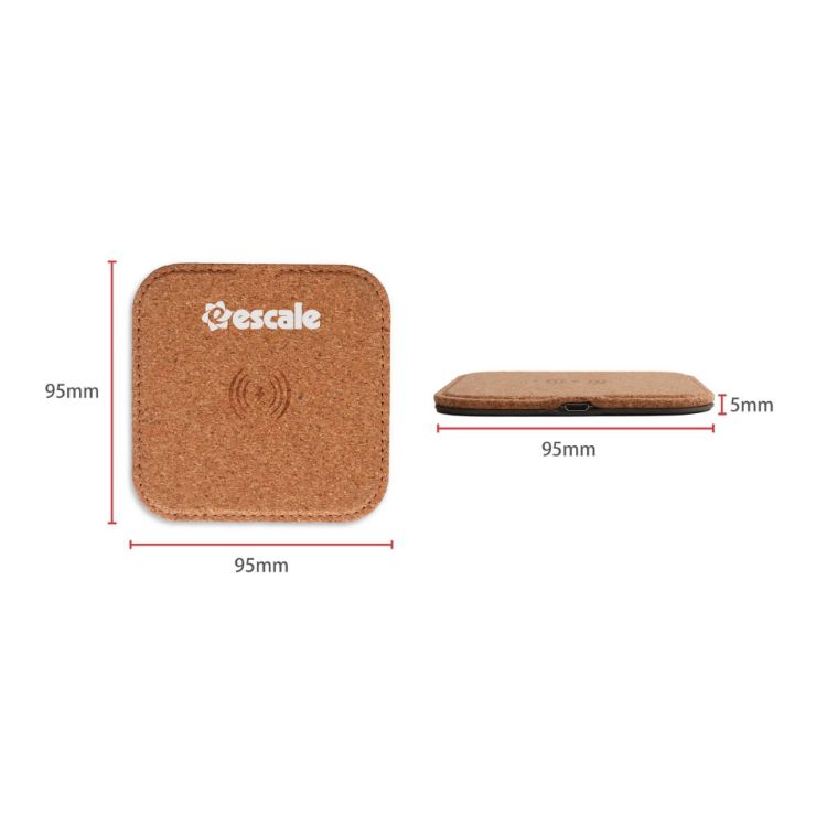 Picture of 10W Square Cork Wireless Charger