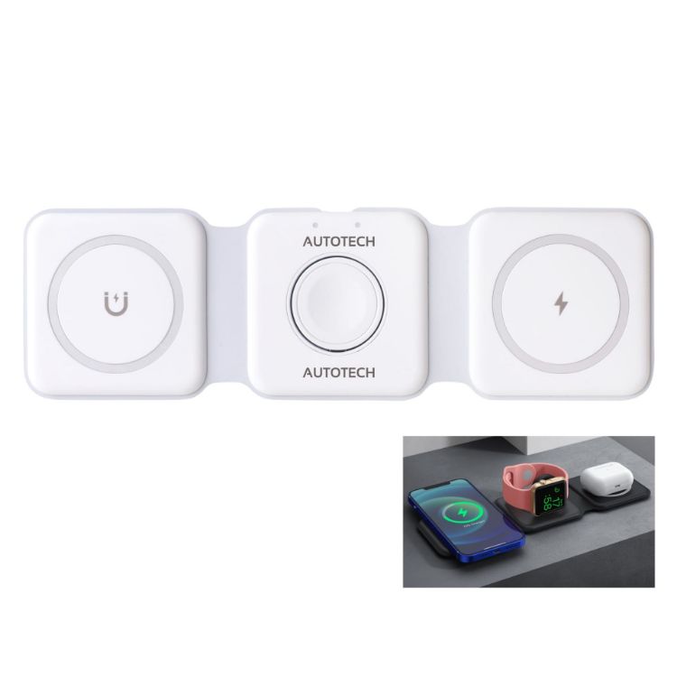 Picture of 3-In-1 Foldable Magsafe Wireless Charger