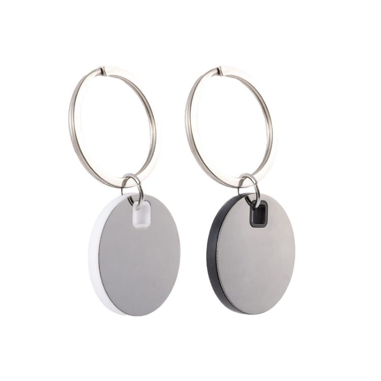 Picture of Circle Stainless Steel Keytag