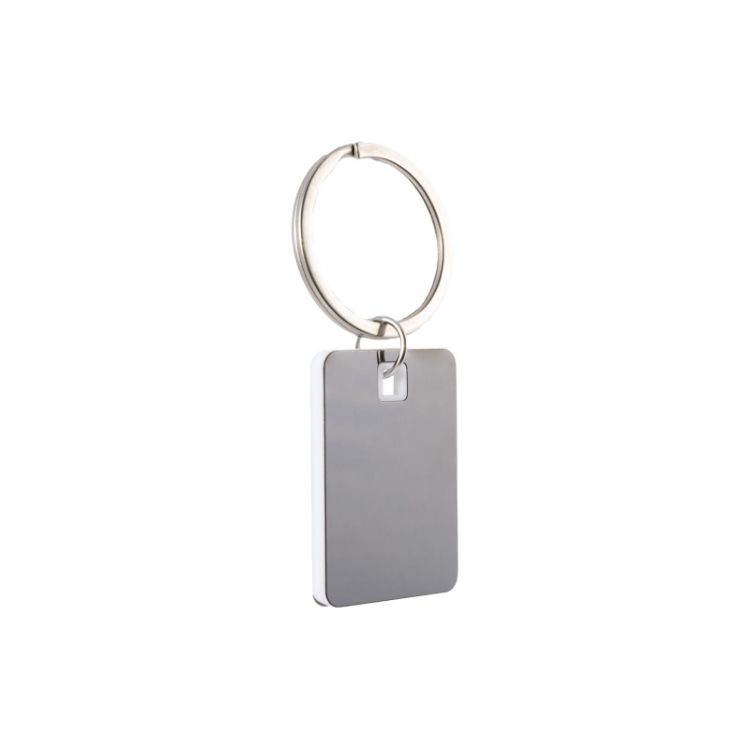 Picture of Rectangle Stainless Steel Keytag