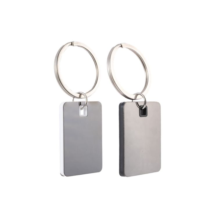 Picture of Rectangle Stainless Steel Keytag