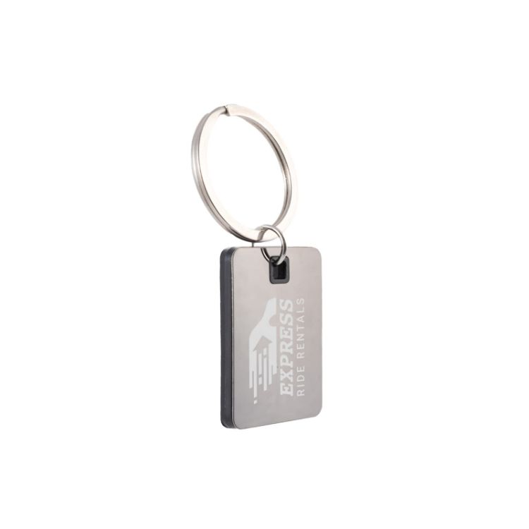 Picture of Rectangle Stainless Steel Keytag