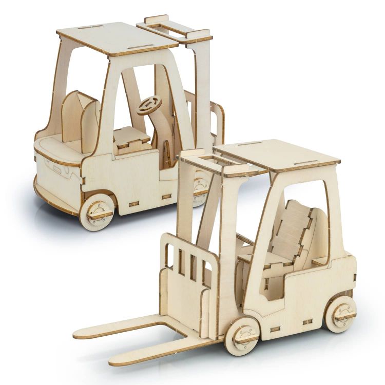 Picture of BRANDCRAFT Forklift Wooden Model