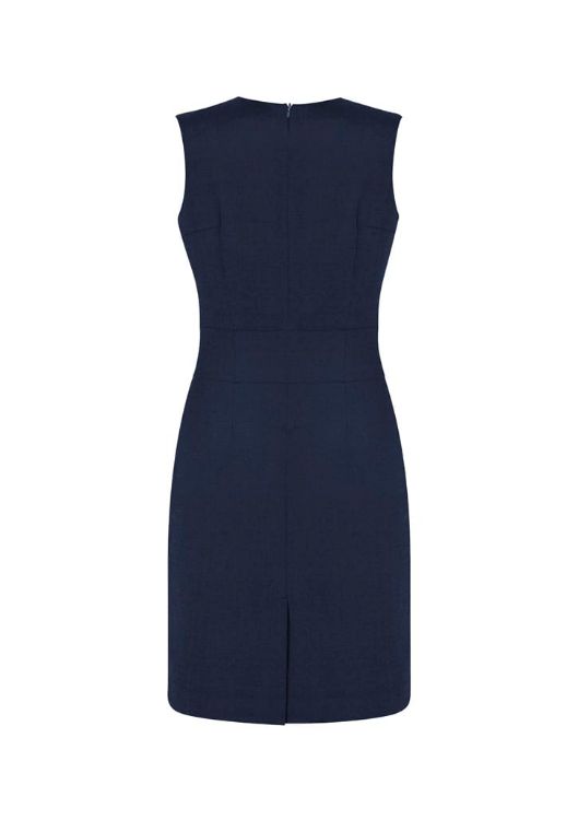 Picture of Womens Comfort Wool Stretch Sleeveless V-Neck Dress