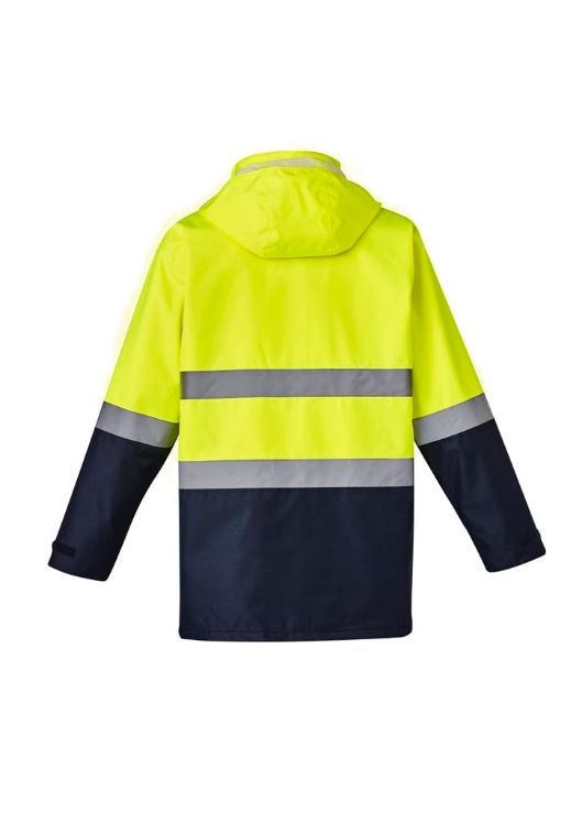 Picture of Mens Hi Vis Basic 4 In 1 Waterproof Jacket