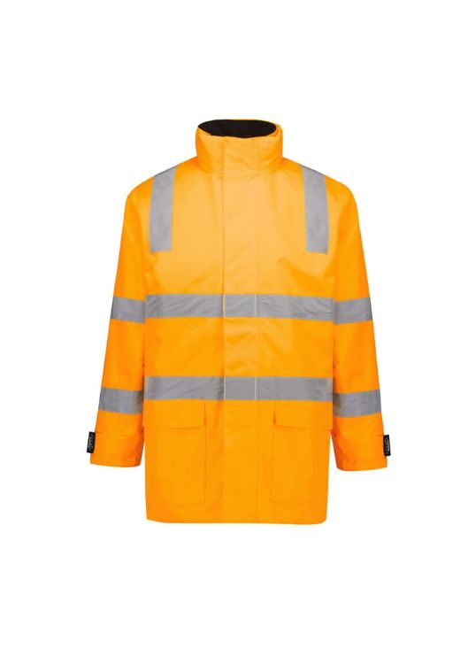 Picture of Unisex Hi Vis VIC Rail 4 In 1 Waterproof Jacket