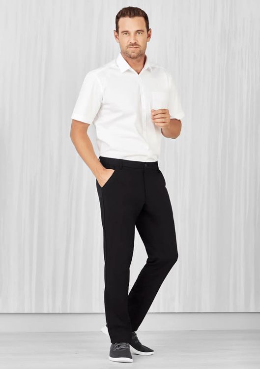 Picture of Mens Comfort Waist Flat Front Pant