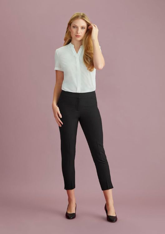 Picture of Womens Siena 7/8 Mid-waist Slim Leg Pant