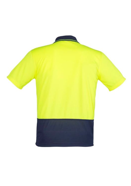 Picture of Unisex Hi Vis Basic Short Sleeve Polo