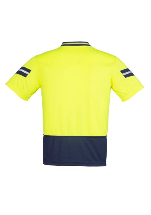 Picture of Mens Hi Vis Astro Short Sleeve Polo