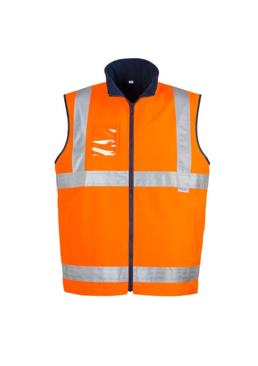 Picture of Mens Hi Vis Lightweight Waterproof Vest