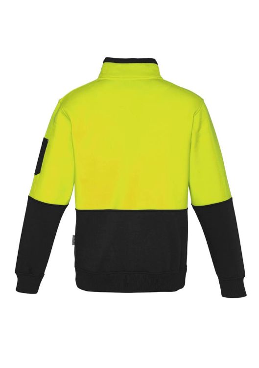 Picture of Unisex Hi Vis 1/2 Zip Pullover