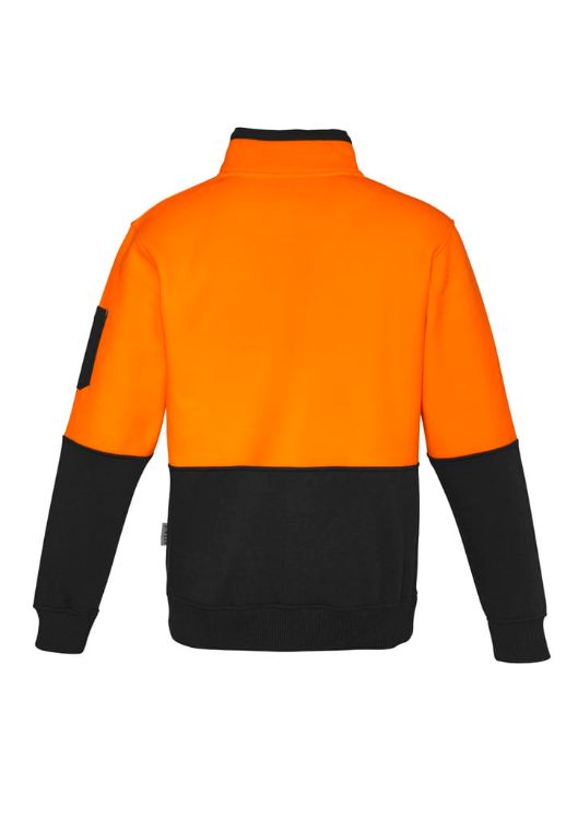 Picture of Unisex Hi Vis 1/2 Zip Pullover