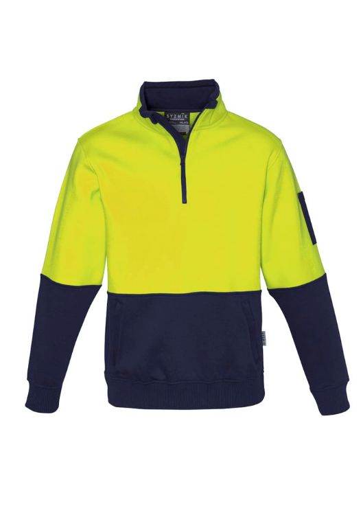 Picture of Unisex Hi Vis 1/2 Zip Pullover