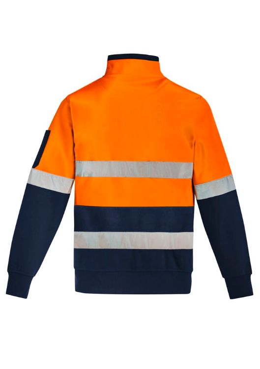 Picture of Unisex Hi Vis 1/4 Zip Pullover - Hoop Taped