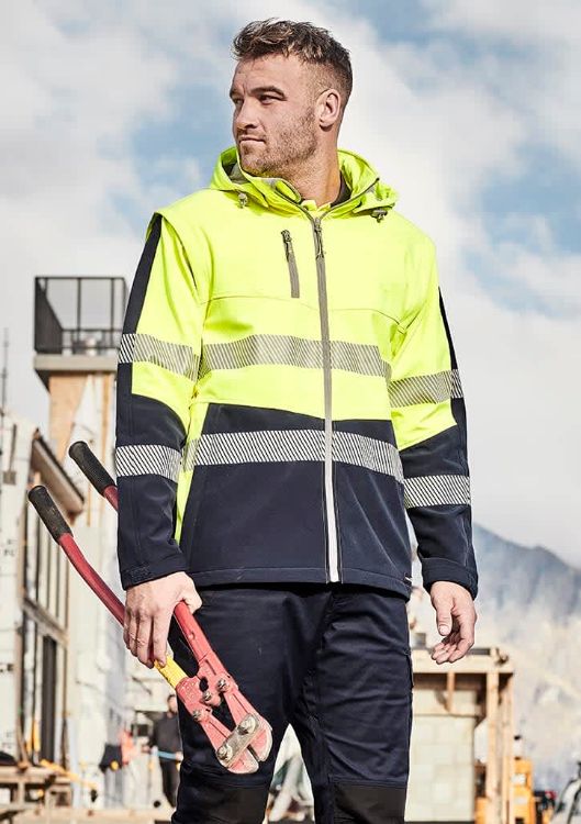 Picture of Unisex Streetworx 2 In 1 Stretch Softshell Jacket