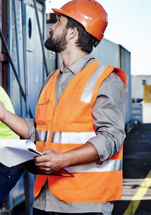 Picture of Unisex Hi Vis Zip Vest