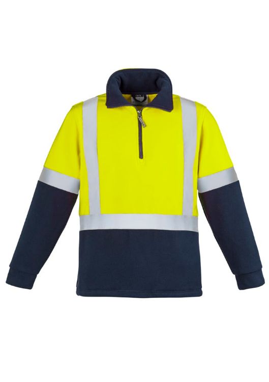 Picture of Unisex Hi Vis Polar Fleece Pullover - Shoulder Taped