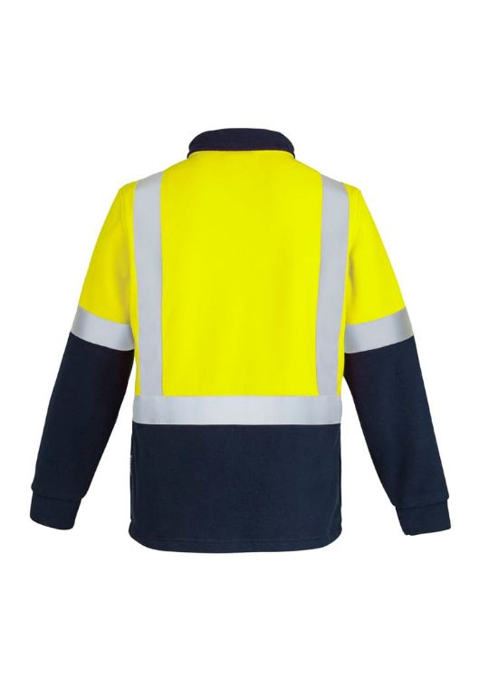 Picture of Unisex Hi Vis Polar Fleece Pullover - Shoulder Taped